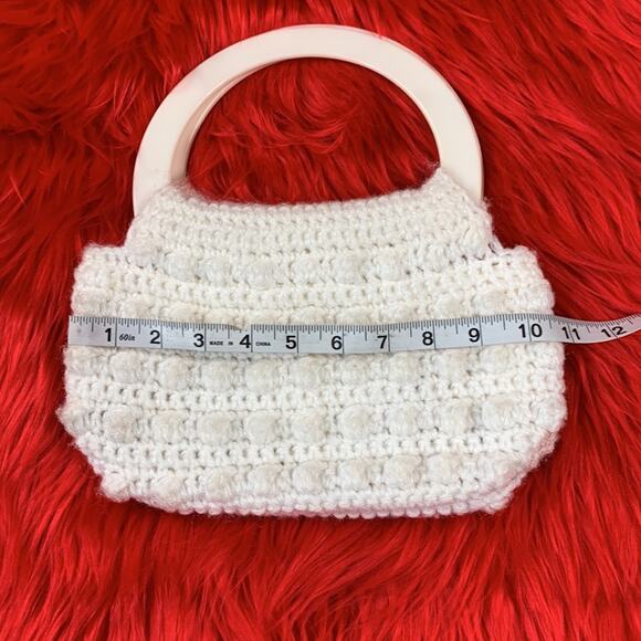 Unbranded Crochet handbag with rounded handle - Picture 4 of 7